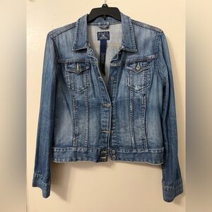 Lucky Brand Dungarees America Denim Blue Women's Jacket XL